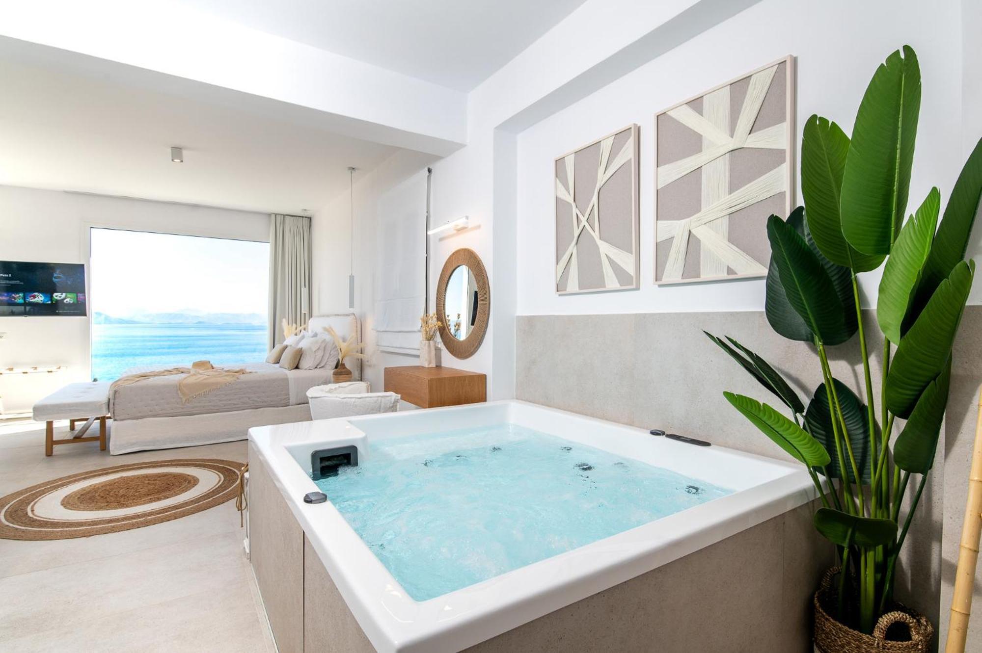 Achillion Luxury Corfu Villa & Suites Perama  Eksteriør bilde
