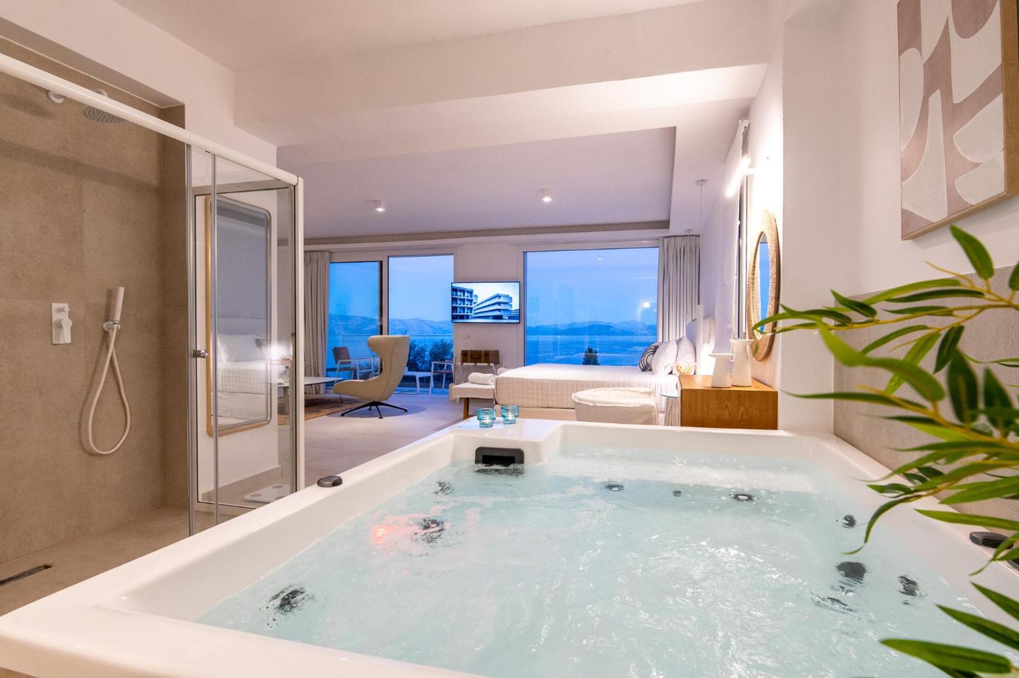 Achillion Luxury Corfu Villa & Suites Perama  Eksteriør bilde