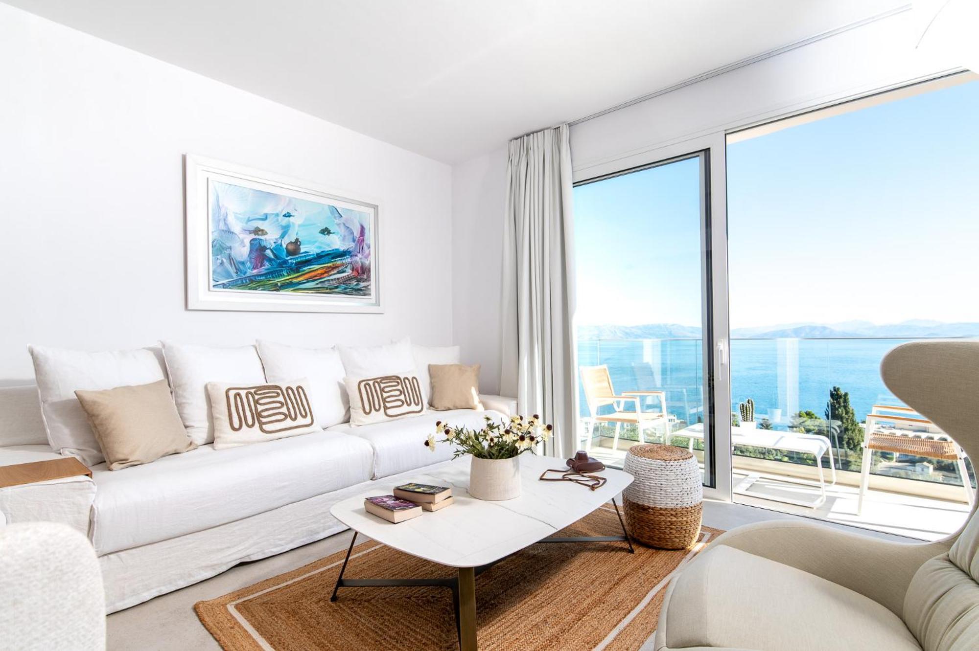 Achillion Luxury Corfu Villa & Suites Perama  Eksteriør bilde