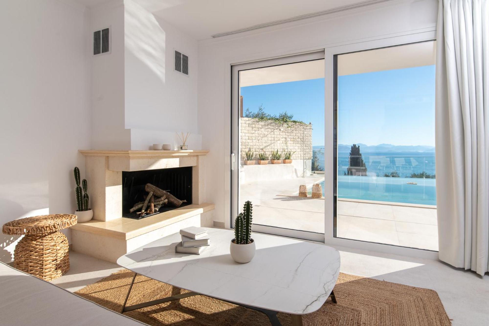 Achillion Luxury Corfu Villa & Suites Perama  Eksteriør bilde