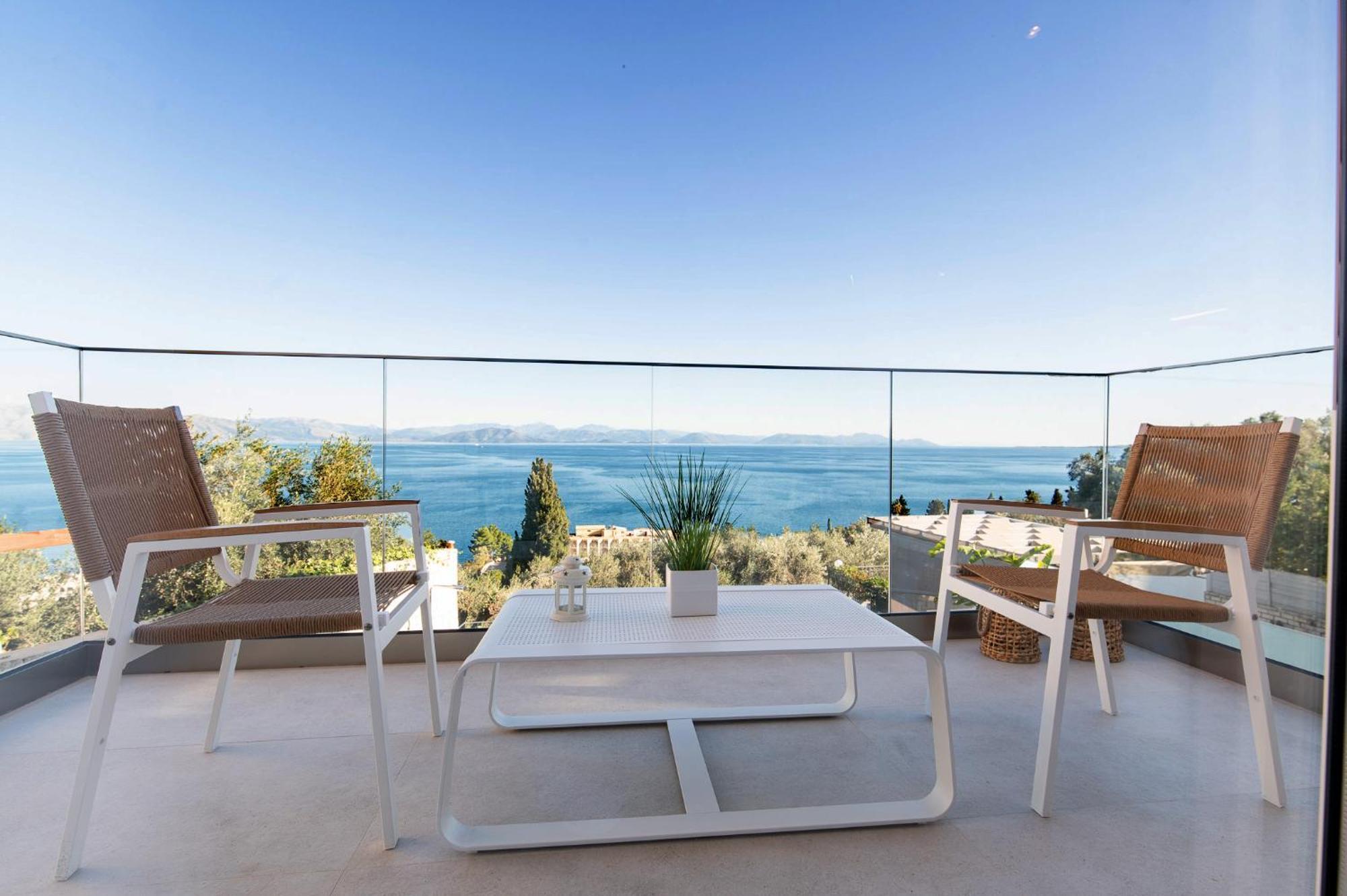Achillion Luxury Corfu Villa & Suites Perama  Eksteriør bilde